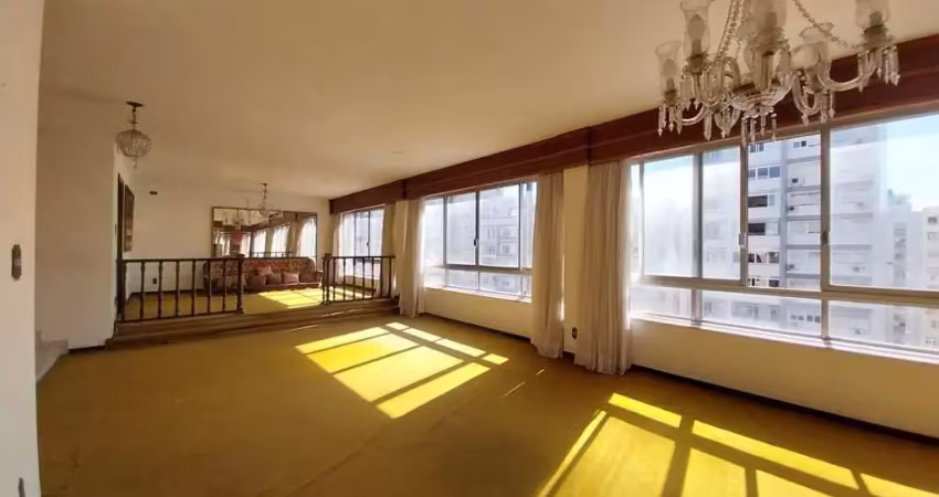 Apartamento com 4 dormitórios à venda, 305 m² por r$ 2.250.000,00 - boqueirão - santos/sp