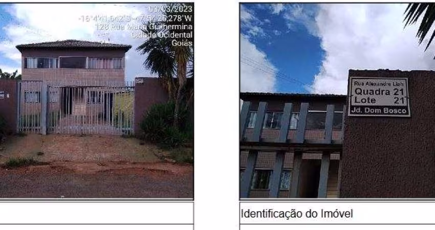 Oportunidade Única em CIDADE OCIDENTAL - GO | Tipo: Apartamento | Negociação: Venda Online  | Situação: Imóvel