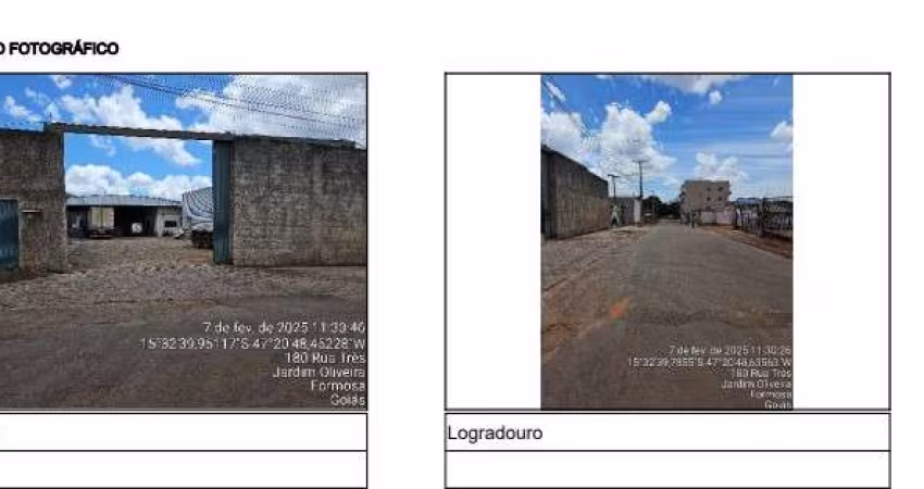 Oportunidade Única em FORMOSA - GO | Tipo: Galpão | Negociação: Licitação Aberta  | Situação: Imóvel