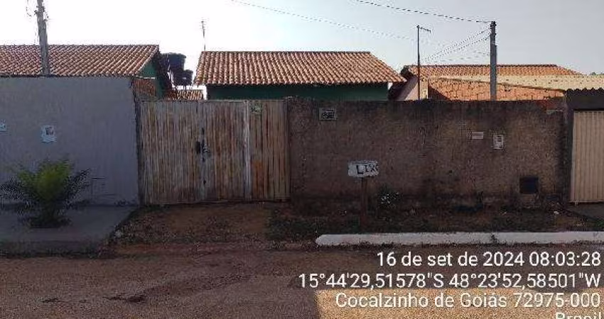 Oportunidade Única em COCALZINHO DE GOIAS - GO | Tipo: Casa | Negociação: Leilão  | Situação: Imóvel