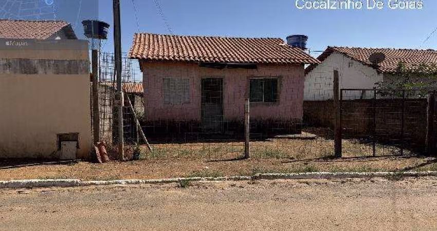 Oportunidade Única em COCALZINHO DE GOIAS - GO | Tipo: Casa | Negociação: Leilão  | Situação: Imóvel