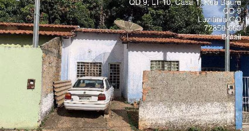 Oportunidade Única em LUZIANIA - GO | Tipo: Casa | Negociação: Leilão  | Situação: Imóvel