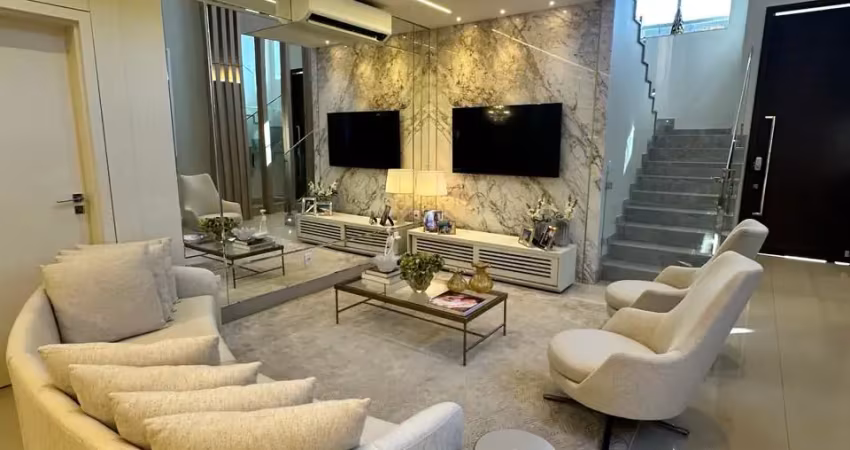 Casa  a venda no alphaville ii com 4 suítes - mobiliado no  bairro jardim itália