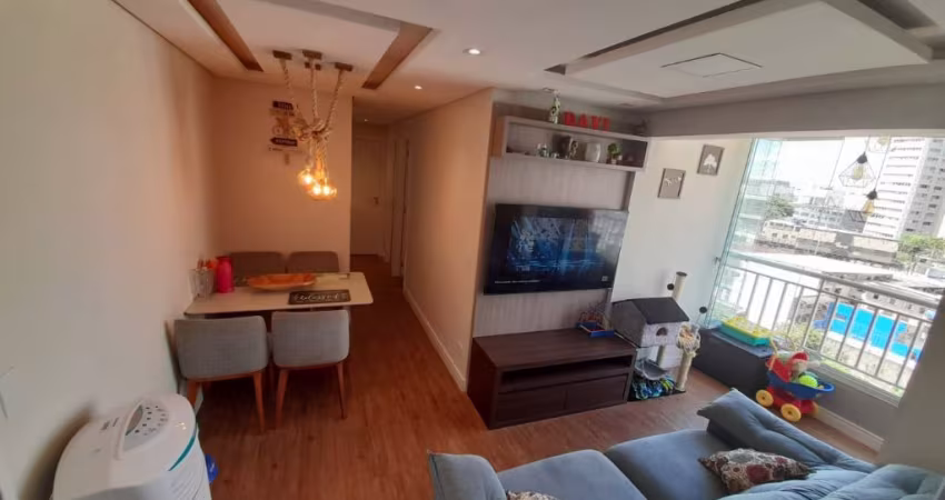 Apartamento todo planejado de 2 dormitórios com suíte,  vaga de garagem e lazer completo.