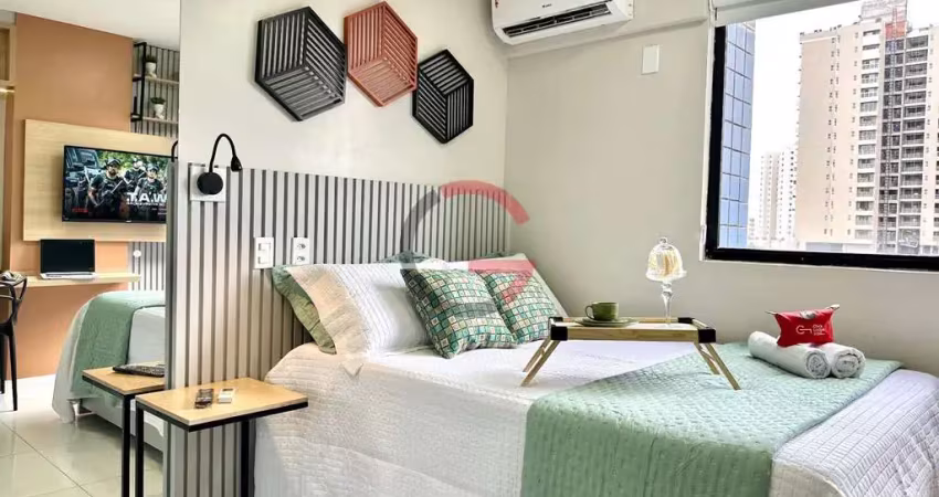 Apartamento à venda em ponta d'areia, são luís, 20m², 1 quarto