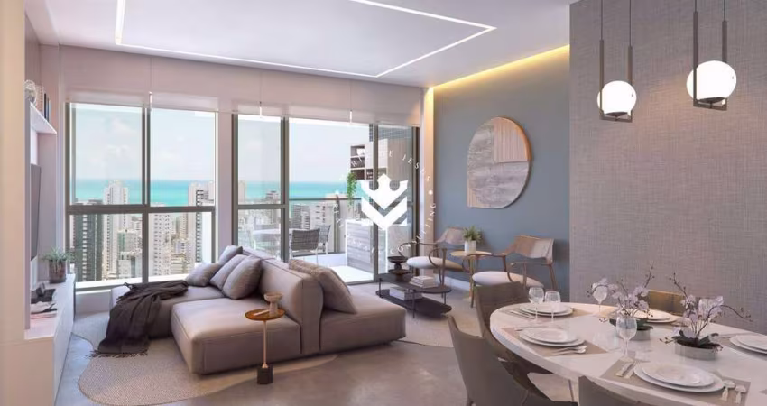 Apartamento à venda, 3 quartos, 1 suíte, 2 vagas, Boa Viagem - Recife/PE