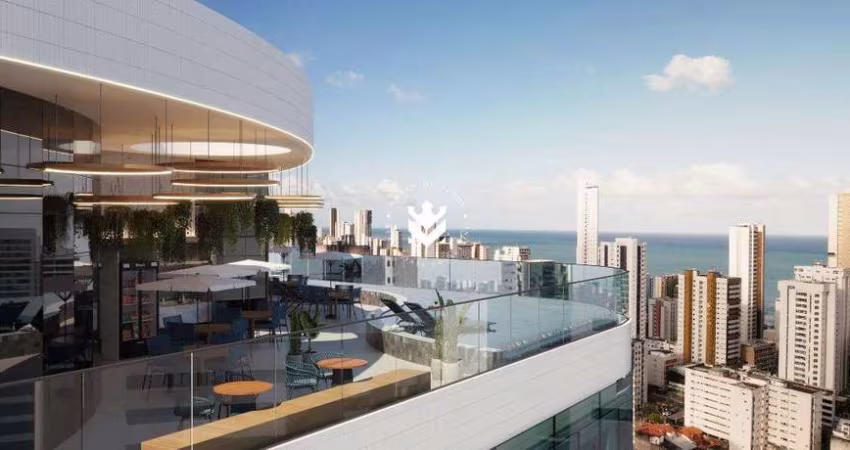 Lançamento! Apartamento tipo Studio a venda em Boa Viagem R$ 402.590,23