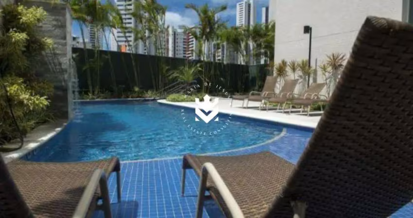 Alugo apartemento mobiliado, andar alto, pronto para morar em boa viagem