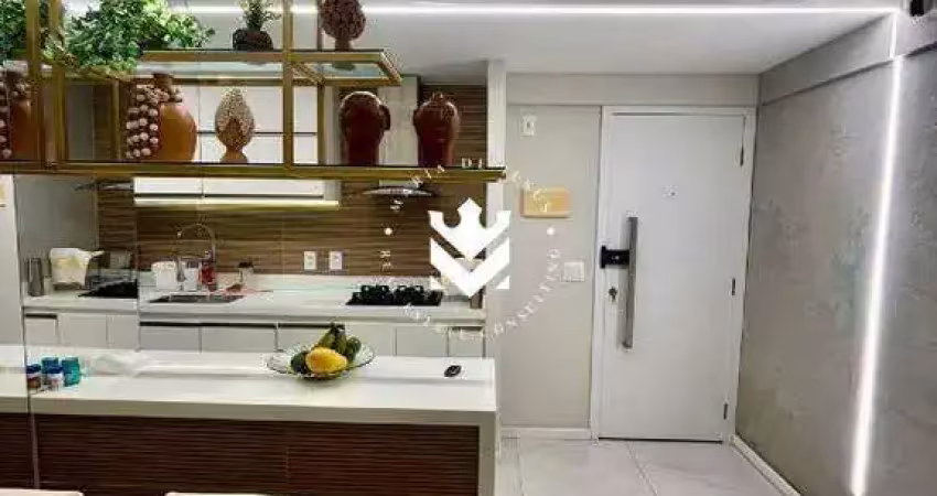 Vendo apartamento andar alto com vista mar, projetado e mobiliado no pina.