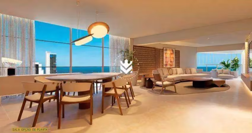 Apartamento para venda em boa viagem com 04 suítes, 01 por andar