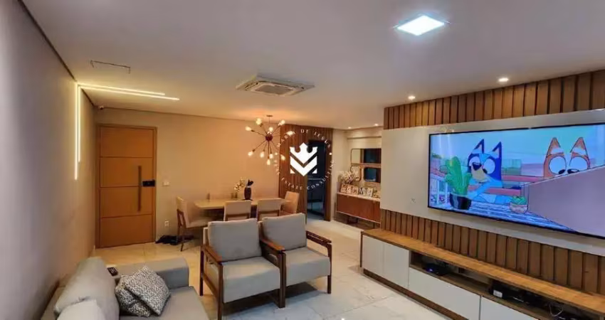 Oportunidade imperdível! apartamento nascente alto padrão reformado em parnamirim, 4 quartos (2 suítes)