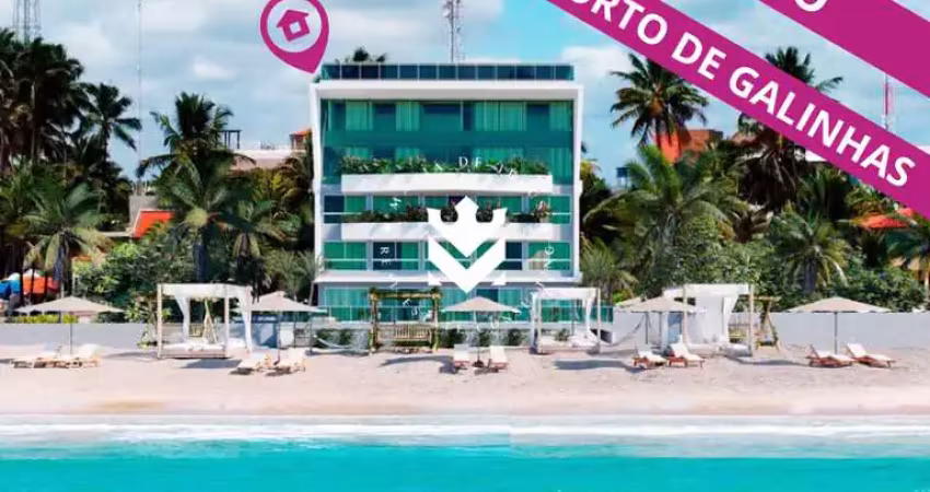 Oportunidade beira-mar em porto de galinhas! poucas unidades para investir e ter rentabilidade em porto de galinhas