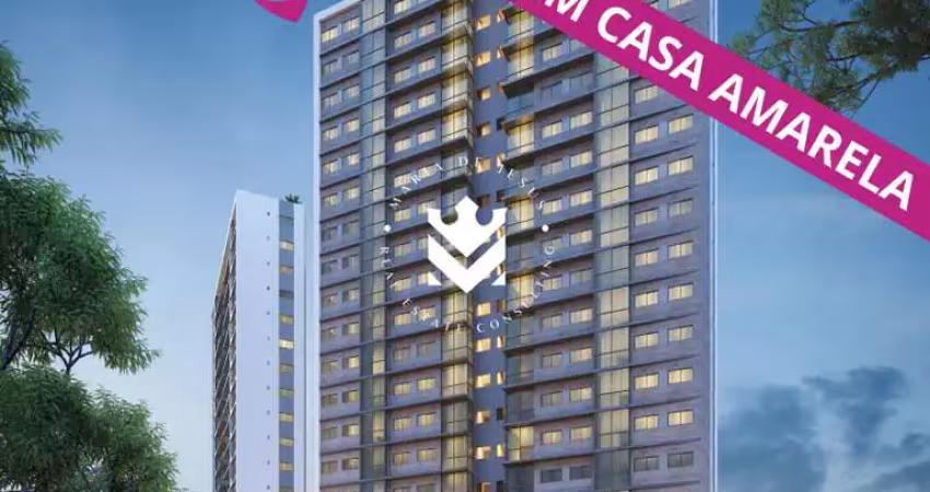 Lançamento! apartamento de 2 ou 3 quartos com suíte em casa amarela