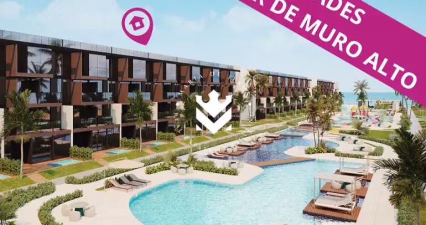 Poucas unidades! cobertura privativa na praia de muro alto, a beira mar a partir de r$1.333.500,00
