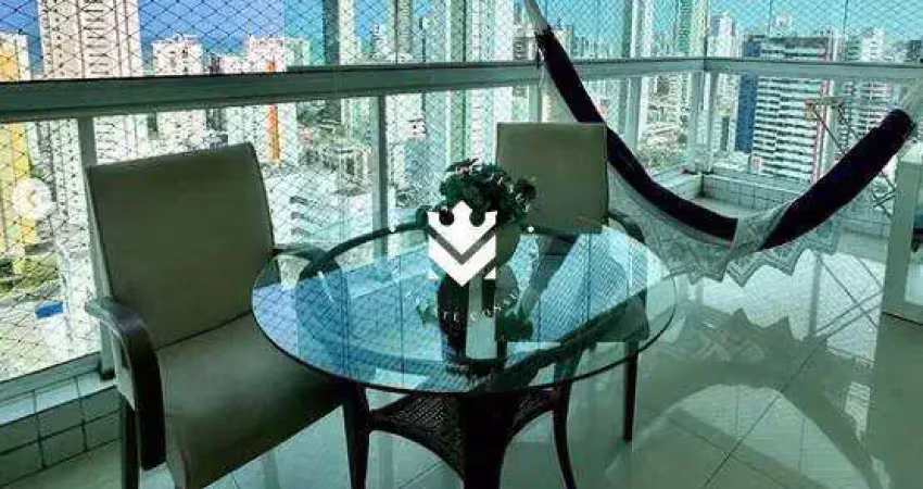 Apartamento mobiliado a venda em boa viagem 92m² por r$ 930.000,00