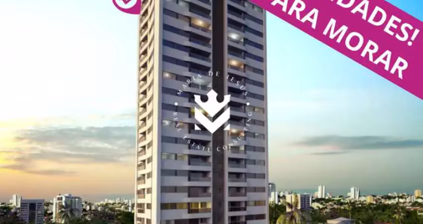 Pronto para morar! últimas unidades! apartamento próximo a praia com 3 quartos (1 suíte master com closet) a partir de r$972.800,00