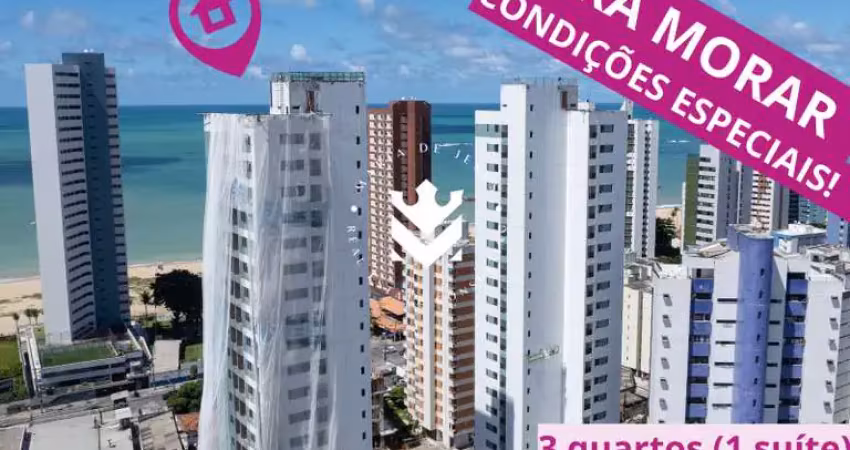 Oportunidade única perto da praia! apartamento com 3 quartos em candeias a partir de r$555.000,00