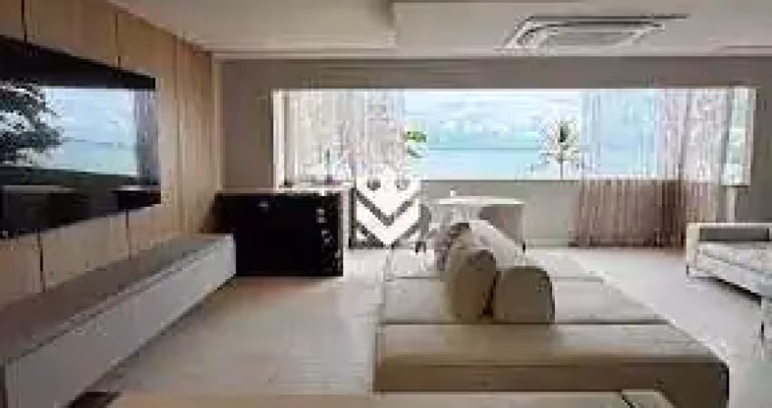 Apartamento de luxo a venda, na av. boa viagem 200m² - mobiliado r$ 3.800.000,00