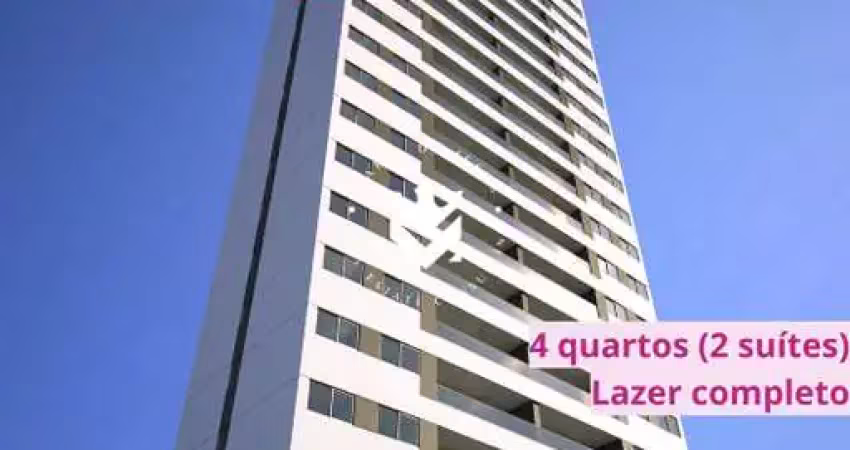 Últimas unidades !! apartamento de 4 quartos (2 suítes) para vender na torre!!
