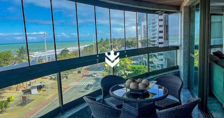 Apartamento a venda na avenida boa viagem - porteira fechada 225m² r$ 4.200.000,00