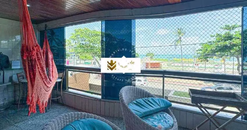 Vendo apartamento na beira mar de boa viagem - 210m² - nascente - porteira fechada - vista mar!!