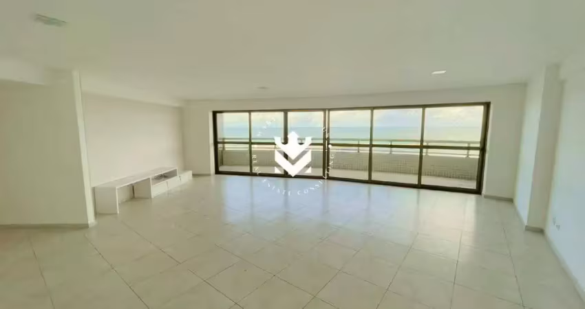 Apartamento alto padrão 4 suítes, 237m², 3 vagas – frente mar