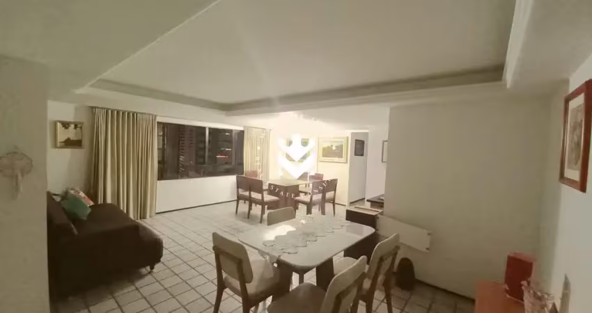 Cobertura duplex de alto padrão 5 quartos, 227m², 3 suítes e 3 vagas – ao lado do parque da jaqueira