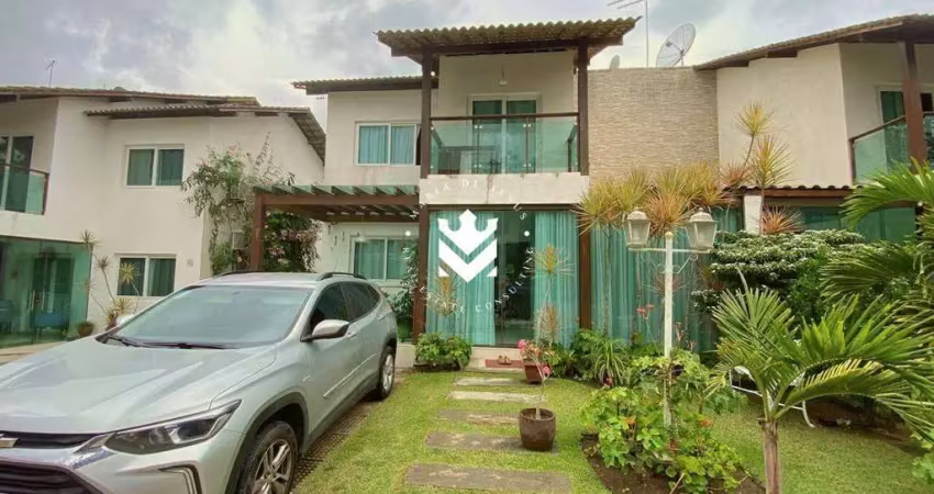 Casa 4 quartos (2 suítes), 102m² – área de lazer completa e porteira fechada