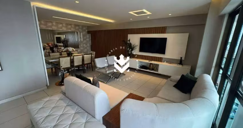 Apartamento com 204 m2 com 4 suites , 3 vagas, edificio maria carolina montenegro - lazer completo