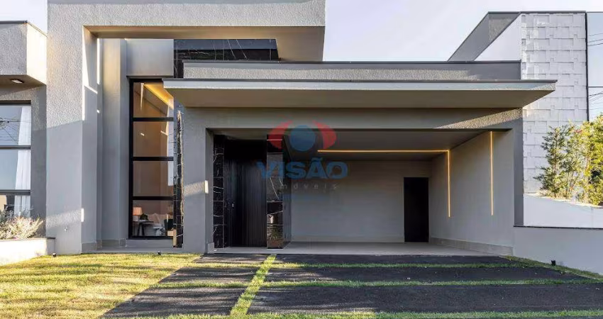 Casa em condomínio à venda, 3 quartos, 3 suítes, 4 vagas, Jardim Piemonte - Indaiatuba/SP