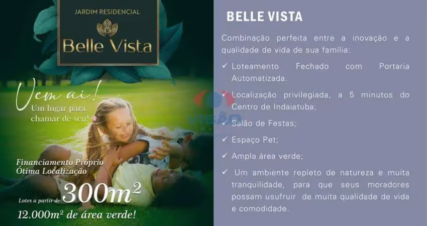 Terreno em condomínio à venda, jardim residencial belle vista - indaiatuba/sp
