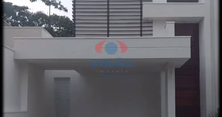 Casa em condomínio à venda, 3 quartos, 3 suítes, 2 vagas, Jardim Montreal Residence - Indaiatuba/SP