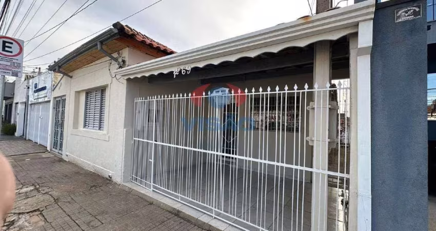 Casa para locação com 2 dormitórios no Centro, em Indaiatuba/SP.