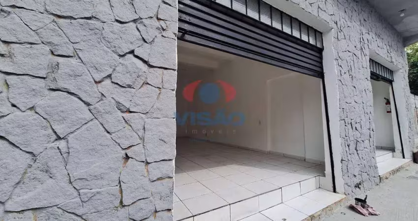 Salão comercial com 36 m² no jardim california para locação!