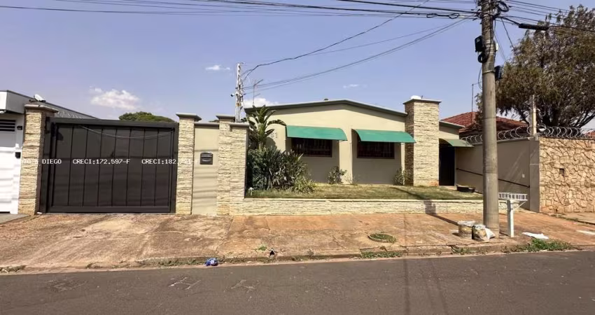 Casa para Venda em Jaboticabal, Nova Jaboticabal, 2 dormitórios, 2 suítes, 3 banheiros, 2 vagas