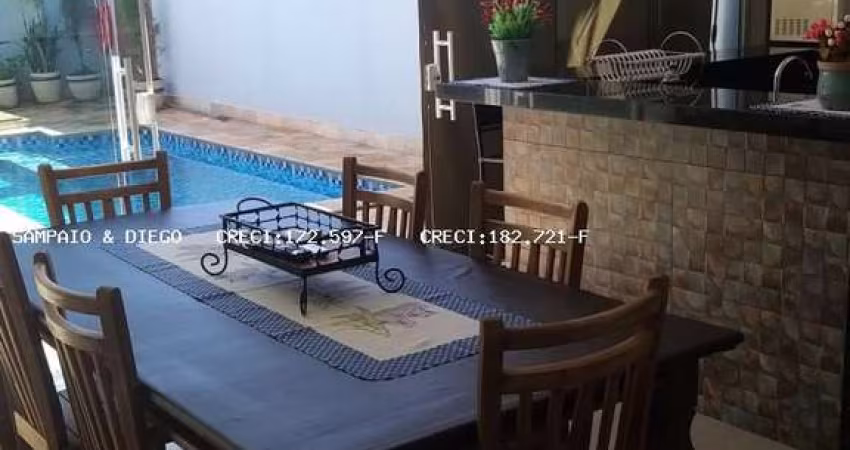 Casa para Venda em Jaboticabal, Jardim Bothânico, 2 dormitórios, 1 suíte, 2 banheiros, 2 vagas