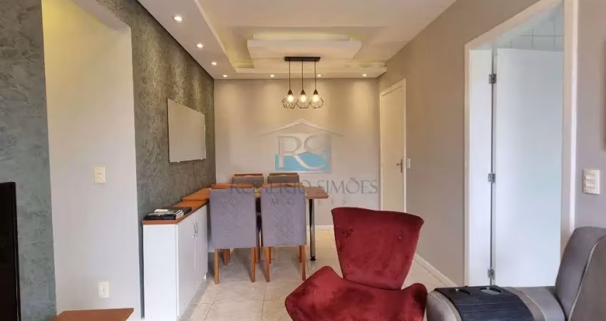 Excelente apartamento com 02 quartos, sendo 01 suíte, com mobília completa - Condomínio com área de lazer e segurança 24 horas