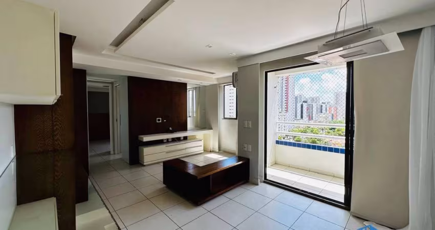 Apartamento a venda no Cocó com 71m², 100% projetado, 2 vagas e nascente.