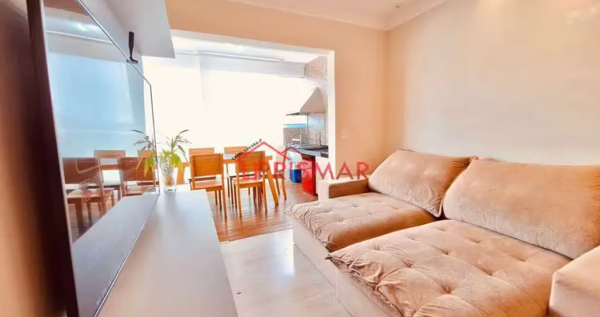 Apartamento varanda churrasqueira 2 vagas, Campo Grande