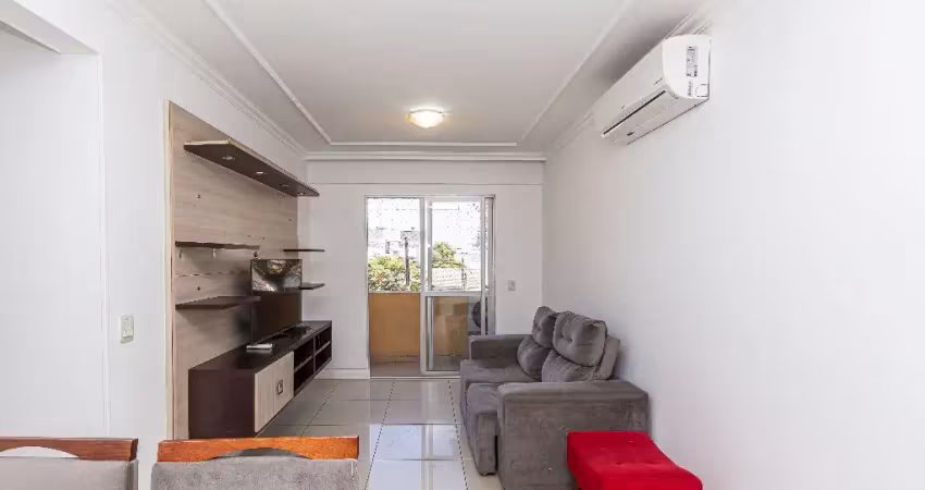 Apartamento mobiliado para alugar no portão – 3 quartos, ar-condicionado e sacada