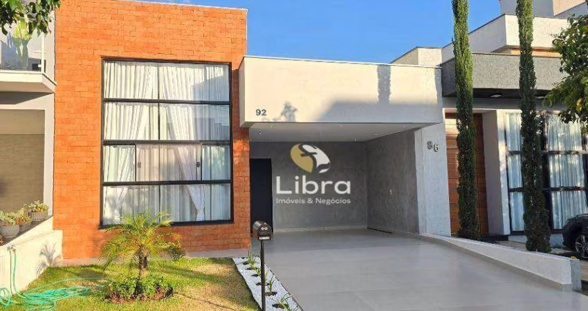 Casa com 3 dormitórios à venda, 127 m² por R$ 960.000,00 - Condomínio Terras de São Francisco - Sorocaba/SP