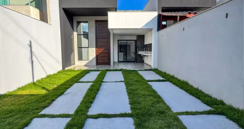 Casa Linear com 3 Quartos em Morada de Laranjeiras