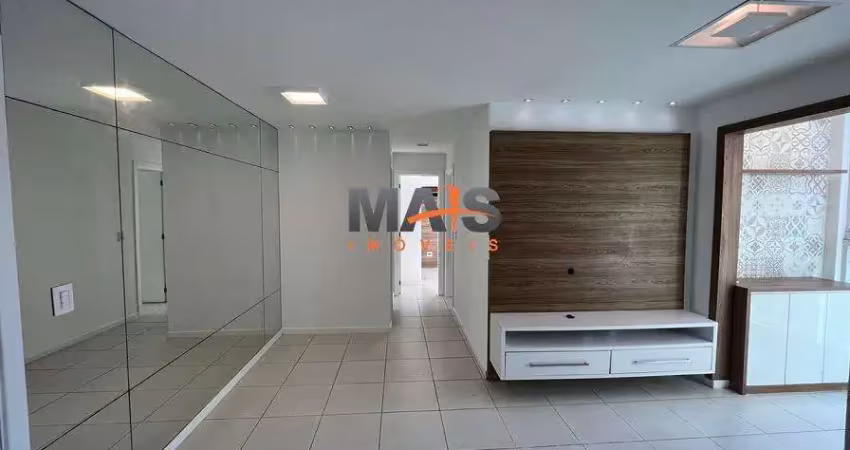 Apartamento para locação em vila velha, praia de itaparica, 2 dormitórios, 1 suíte, 2 vagas