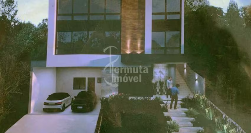 Alphasítio - Casa com 400m², 4 suítes, espaço gourmet e piscina no Alphasítio