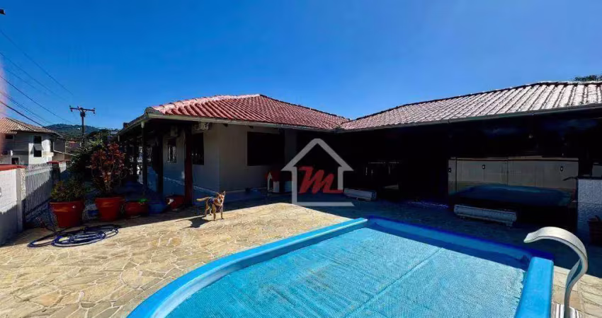 Casa com 3 dormitórios à venda, 224 m² por r$ 899.000,00 - salto weissbach - blumenau/sc