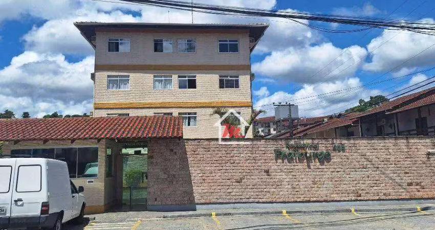 Residencial fraiburgo, apartamento com 3 dormitórios semimobiliado à venda, 85 m² de r$350.000,00 por r$ 320.000 - velha - blumenau/sc