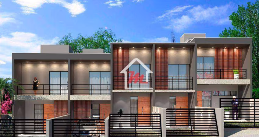 Sobrado com 2 dormitórios à venda, 88 m² por R$ 440.000,00 - Itoupava Norte - Blumenau/SC