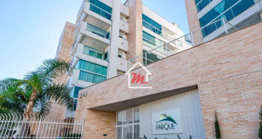 Apartamento seminobiliado com 2 dormitórios à venda, 98 m² DE R$ 580.000 POR 550.000 - Velha - Blumenau/SC