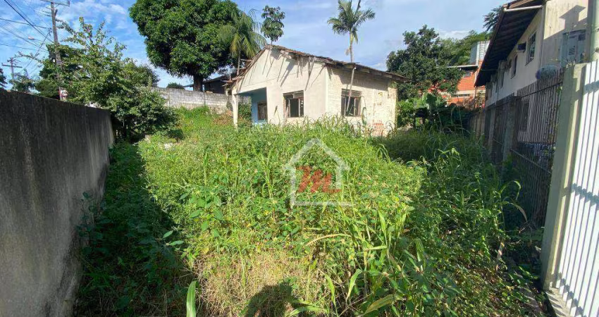 Terreno à venda, 612 m² por R$ 410.000,00 - Badenfurt - Blumenau/SC