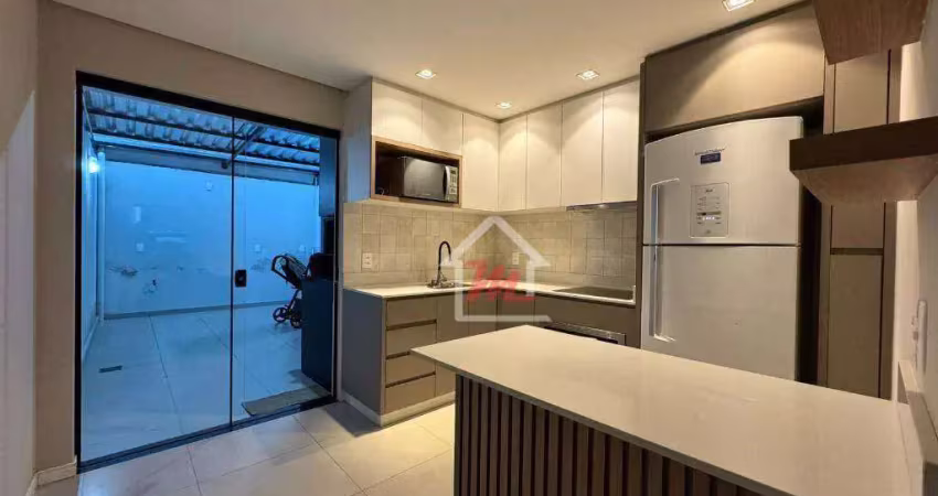 Sobrado com 2 dormitórios à venda, 76 m² por r$ 415.000,00 - velha - blumenau/sc